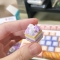 1pc Taro Paste Cream Cake Artisan Clay Food Keycaps ESC MX for Mechanical Gaming Keyboard